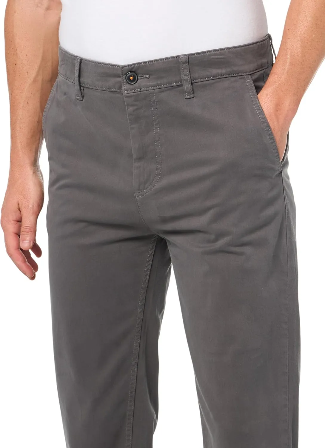 BOSS Men's Techno Twill Tapered Chino Trousers