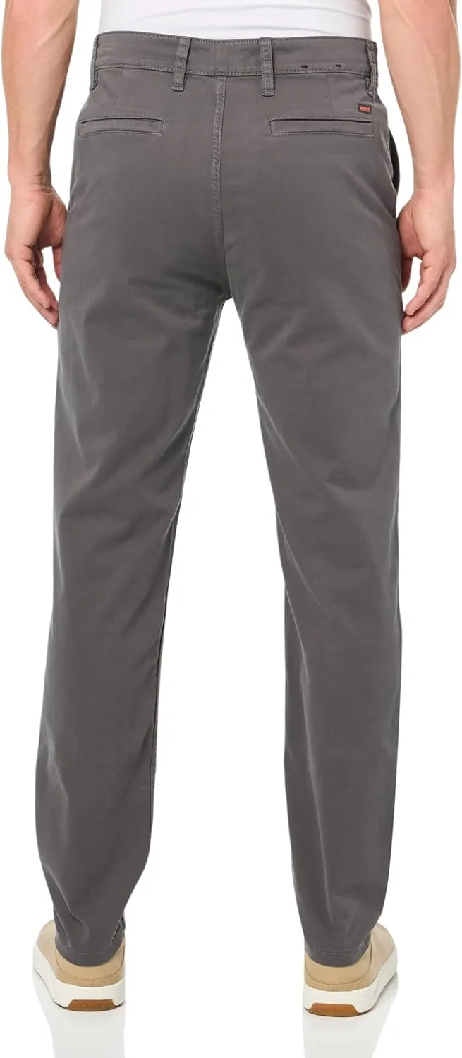 BOSS Men's Techno Twill Tapered Chino Trousers