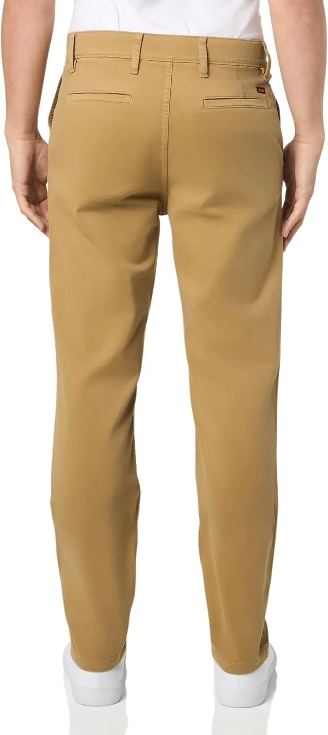 BOSS Men's Techno Twill Tapered Chino Trousers