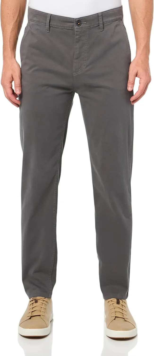 BOSS Men's Techno Twill Tapered Chino Trousers