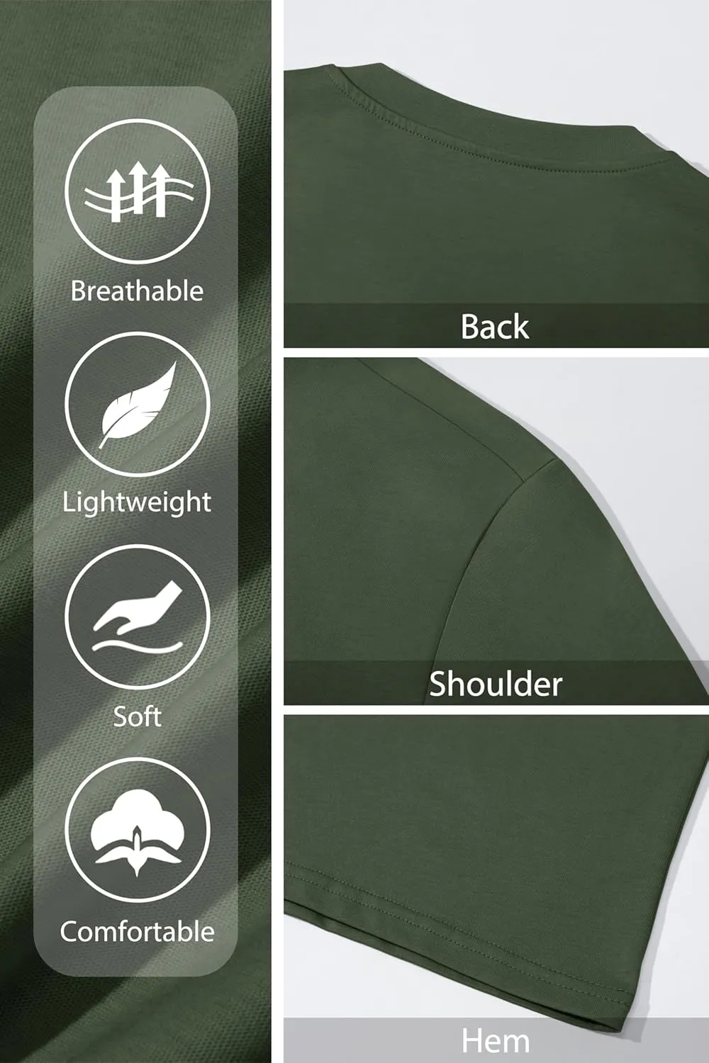 MAGNIVIT Men's Long Sleeve Henley Shirts Cotton 3-Button Spring Casual T-Shirts Solid Color Soft Basic Tops 2025