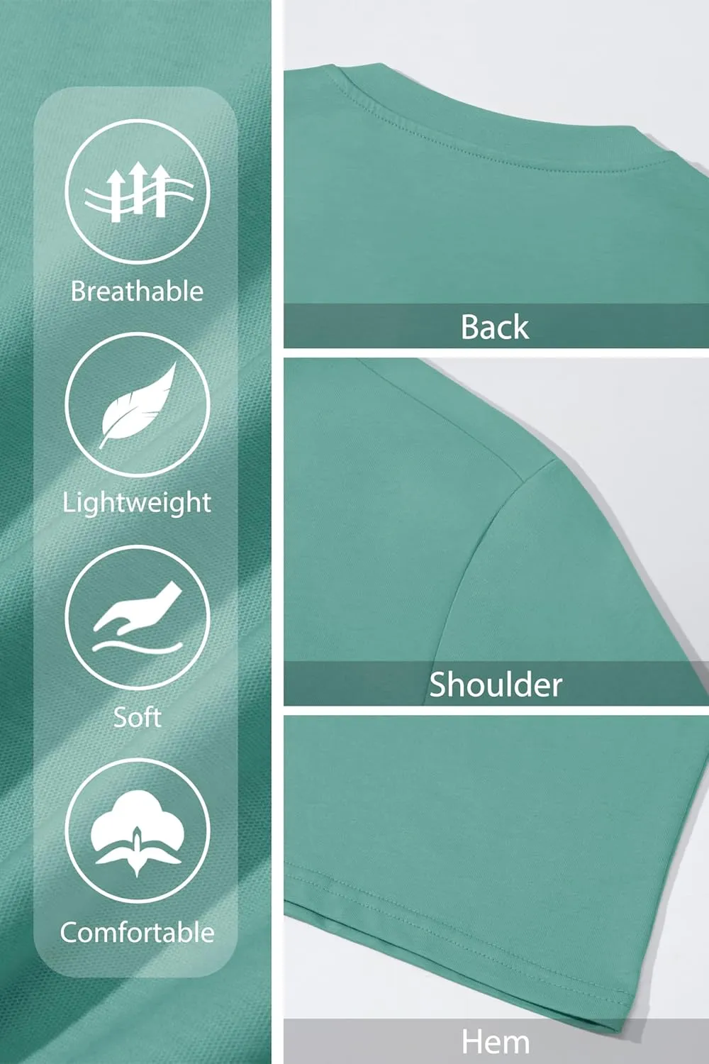 MAGNIVIT Men's Long Sleeve Henley Shirts Cotton 3-Button Spring Casual T-Shirts Solid Color Soft Basic Tops 2025