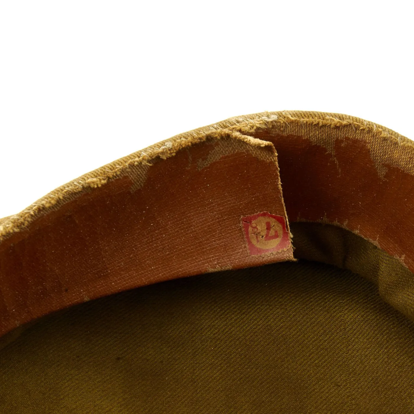 Original U.S. WWI American Red Cross ARC Officer Visor Cap