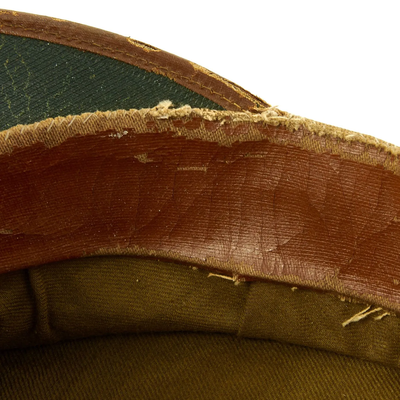 Original U.S. WWI American Red Cross ARC Officer Visor Cap
