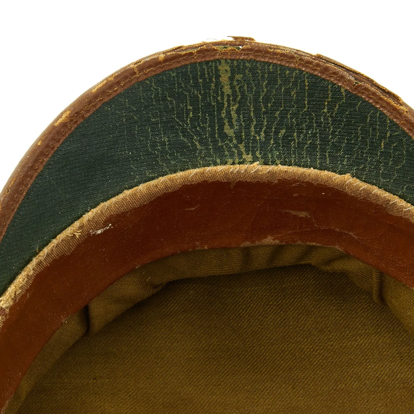 Original U.S. WWI American Red Cross ARC Officer Visor Cap