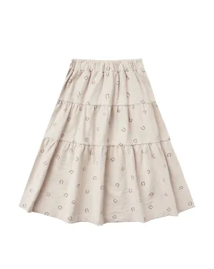 The Dolly Midi Skirt by Rylee & Cru - Stone - KIDS